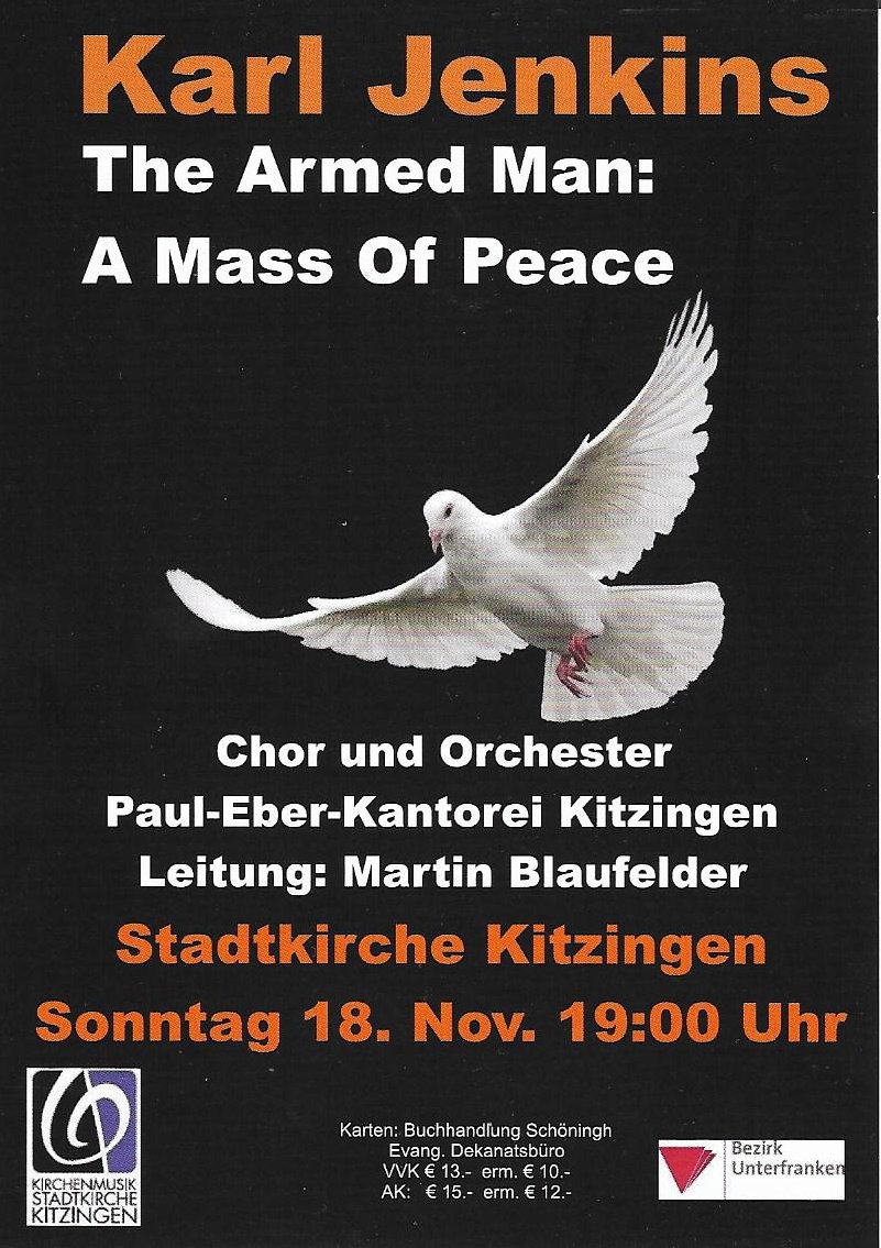 Jenkins A Mass of peace Dekanat Kitzingen