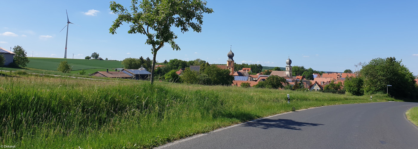 Auf dem Weg durchs Dekanat