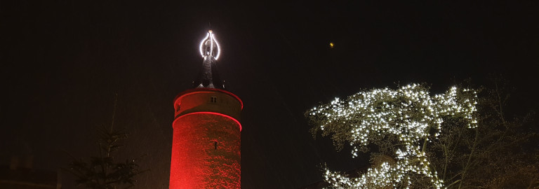 Adventskerze Kitzingen