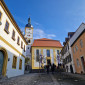 Hauptportal der Mainbernheimer Kirche