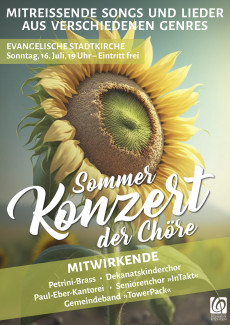 Sommerkonzert der Chöre