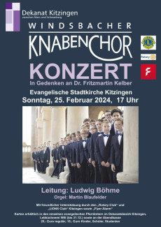 Knabenchorkonzert in der Stadtkirche