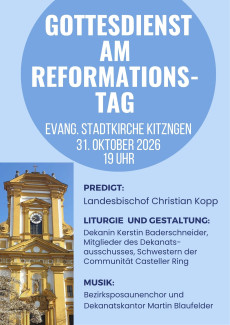 Reformationsgottesdienst 2026